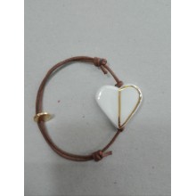 PULSERA DE CORAZÓN GRANDE