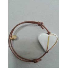 PULSERA DE CORAZÓN GRANDE