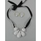 COLLAR LAGRIMAS BLANCO