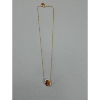 COLLAR CIRCULO ORO