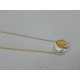 COLLAR CIRCULO ORO