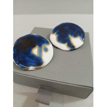 Pendientes Afrodita azul