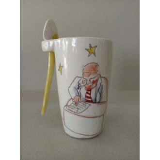 taza con cuchara El Principito