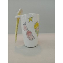 taza con cuchara El Principito