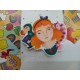 Broche mujer barbuda