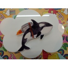 Broche Orca